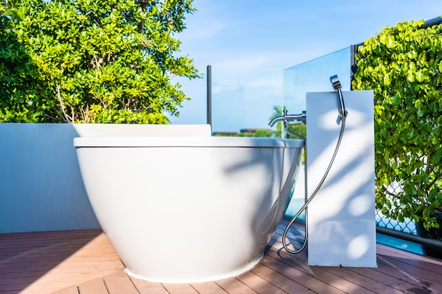 Step-by-step guide on installing an outdoor shower with hot water